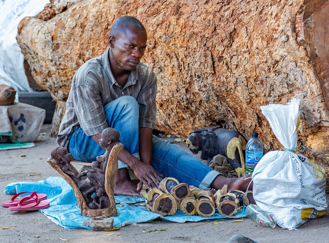 Real traditional African art